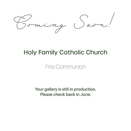 Coming Soon UPDATE