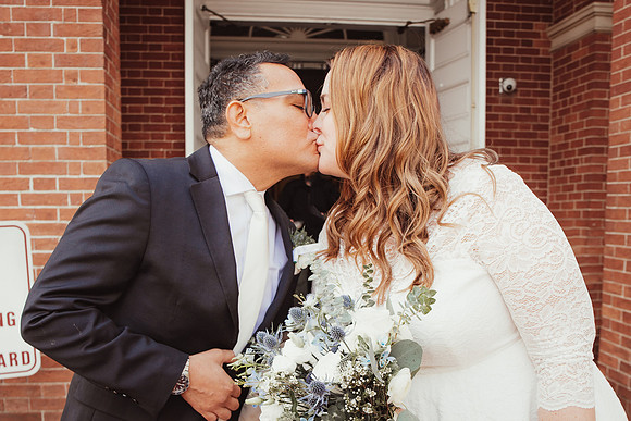 Intimate Courthouse Wedding