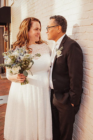 Intimate Courthouse Wedding