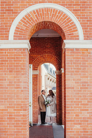 Intimate Courthouse Wedding