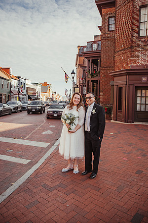 Intimate Courthouse Wedding