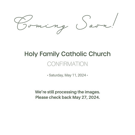 Coming Soon UPDATE